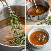 Infusing Caramel with Fresh Herbs