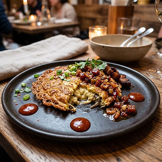 Tortang Talong with XO Sauce