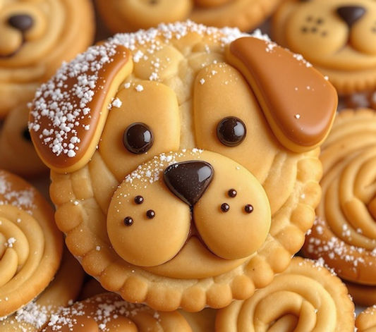 "My First Dog" Viennese Whirls