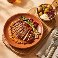 Secreto Iberico Pork with Romesco