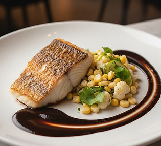 Pan Seared Red Snapper with Mole