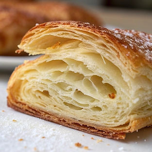 Lamination in Puff Pastry
