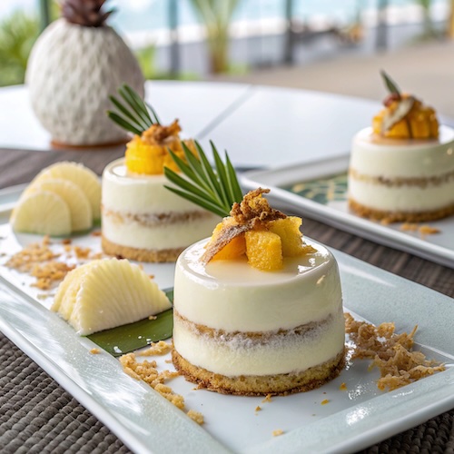 Pina Colada Layer Cake