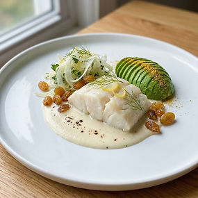 Olive Oil Poached Cod