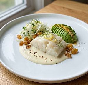 Olive-oil Poached Cod