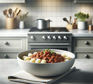 Potato Gnocchi with Italian Sausage and Calabrian Chili Ragu