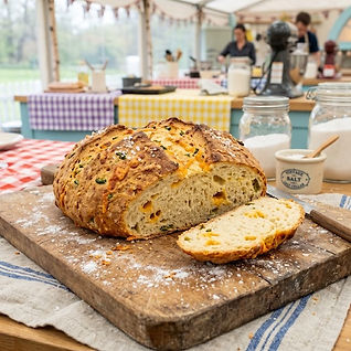 Jalapeño Mexican Cheddar and Smoked Salt Soda Bread