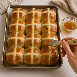 Citrus Hot Cross Buns