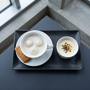 Mochi Dumpling London Fog Tea