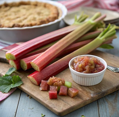 Rhubarb in British Baking