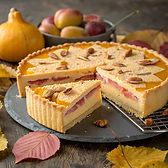 Quince, Pumpkin and Almond Pie with Speculaas Pastry