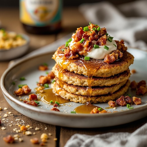Maple Bacon Oatcakes