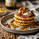 Maple Bacon Oatcakes