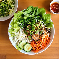 Bún Thịt Nướng (Vietnamese Grilled Pork and Rice Noodles)