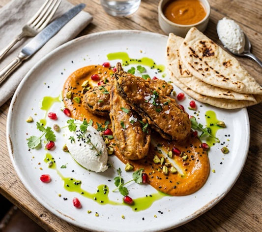 Beer-Battered Aubergine