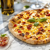 Cheese Tomato Flatbread