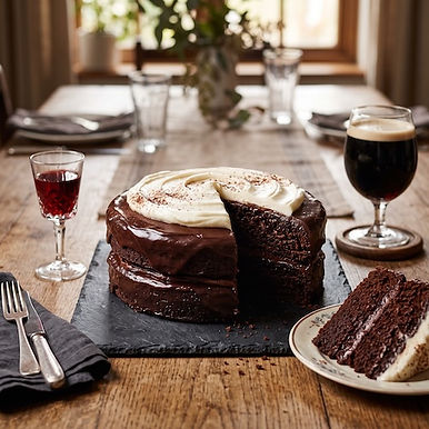 Chocolate Stout and Port Cake
