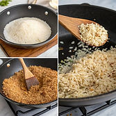 Creating Authentic Texture Through Toasted Rice Powder