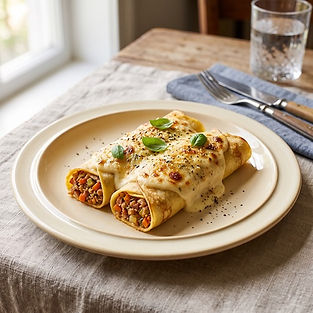 Italian Crepe Cannelloni