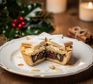 Cherry Bakewell Mince Pies
