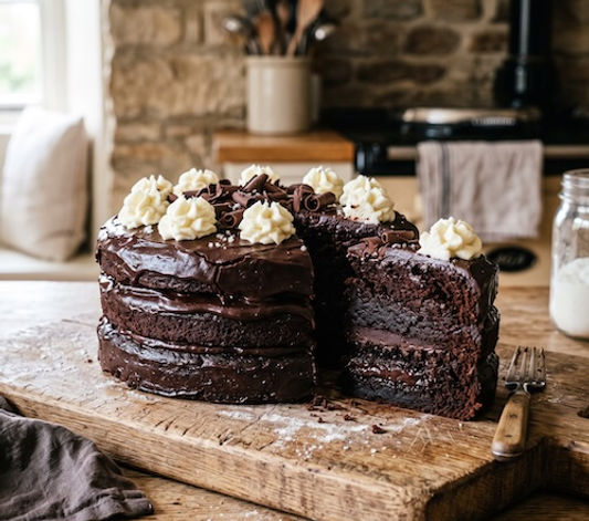 Chocolate Stout and Port Cake