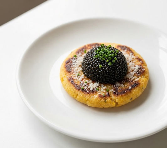 Caviar Arepa