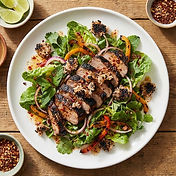 Thai Waterfall Salad with Pork and Pepper