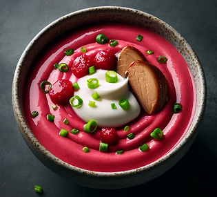 Cranberry Beet Soup