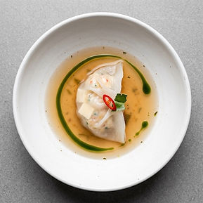 Scallop & Turnip Tom Yum Dumpling