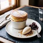 Cranachan Soufflé photo