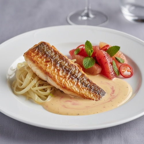 Red Mullet with Sauce Maltaise (demo)
