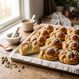 Cardamom Explosion Buns