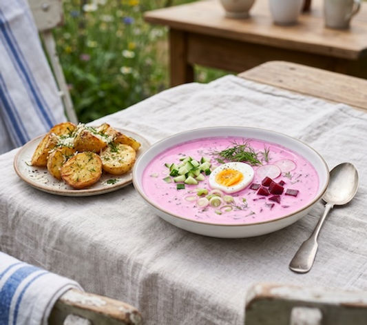Beetroot and Kefir Soup
