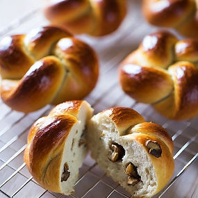 Mushroom and Sage Pesto Savoury Buns