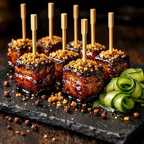 Szechuan Pork Belly with Salt & Vinegar Crackling