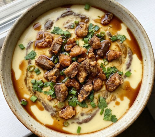 Cantonese Liver Mush Steamed Egg