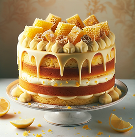 Jessica's "Save the Bees!" Lemon Drizzle Cake