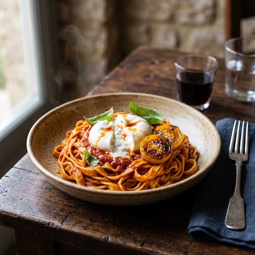 Tagliatelle alla 'Nduja