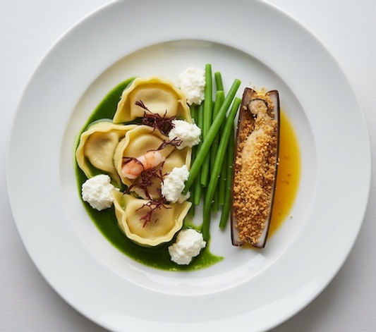 Prawn and Dulse Agnolotti