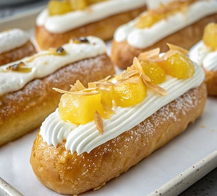 Pina Colada Iced Buns