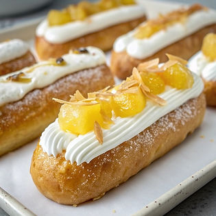 Pina Colada Iced Buns