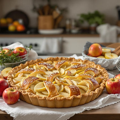 Slovakian Apple and PoppySeed Pie