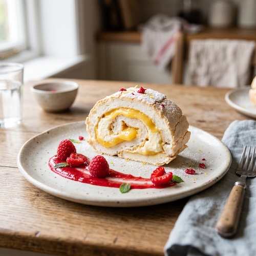 Andy's Meringue Roulade