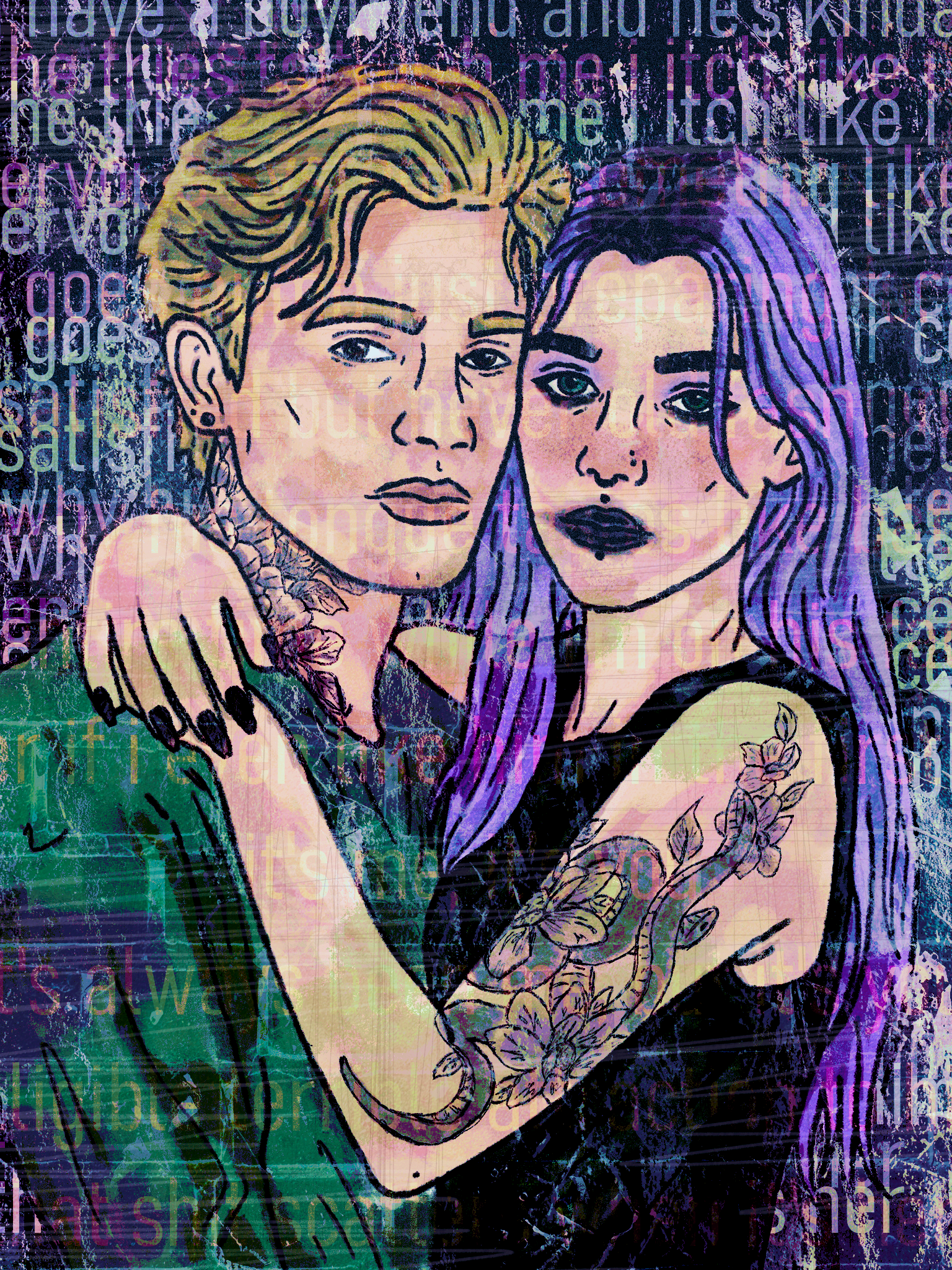 "Battery Acid" Print