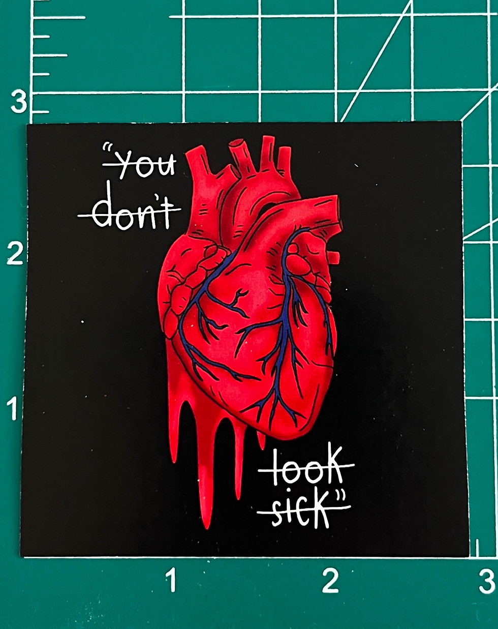Thumbnail: "You Don't Look Sick" Sticker