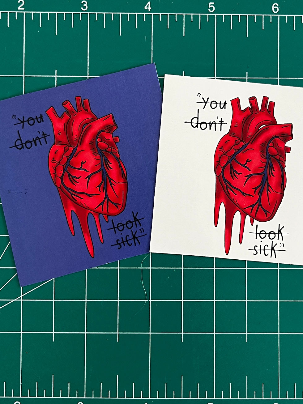 Thumbnail: "You Don't Look Sick" Sticker