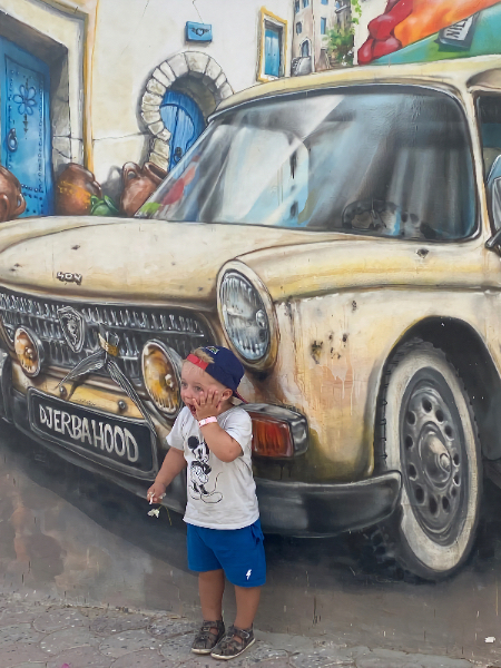 Djerbahood Djerba street art auto mural