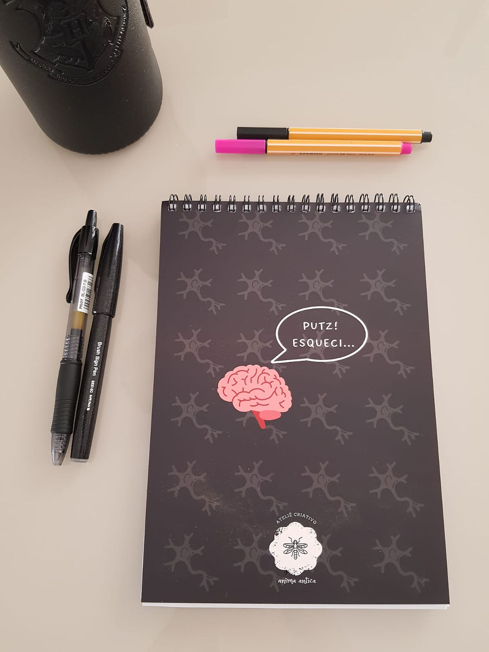 Miniatura: Planner Diário "Para Cérebros nada Confiáveis"