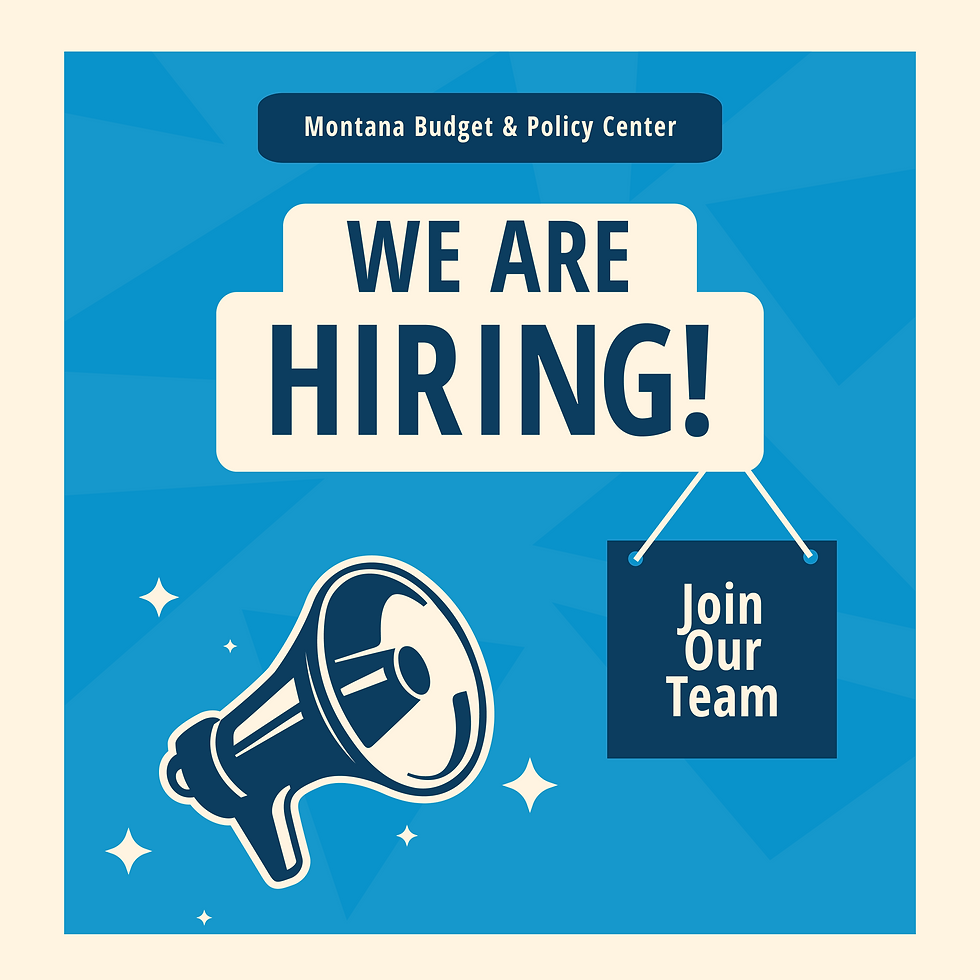 Position Announcement: Senior Fiscal Policy Analyst