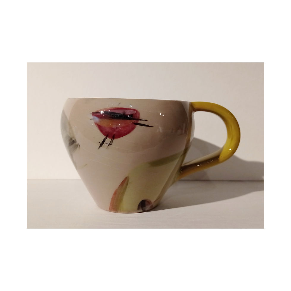 Miniatura: Cup with handle / tazza con manico collezione 'Dipingo'